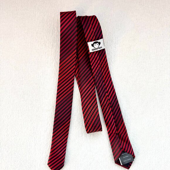 Appaman Kids Red and Black Tie - Picture 2 of 6